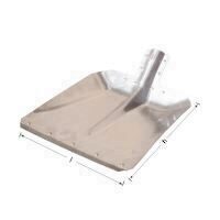 Lopata aluminiu pentru zapada, fara coada, Lumytools LT35887
