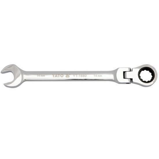 Cheie combinata articulata cu clichet 9 mm Yato Yt-1675