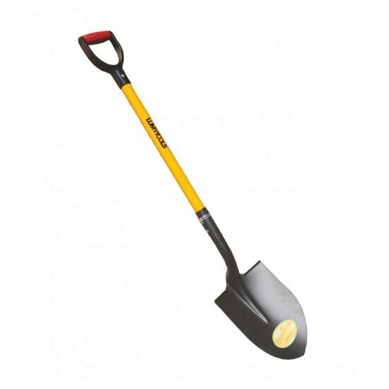 Cazma cu coada din fibra de sticla - varf rotunjit LT35806