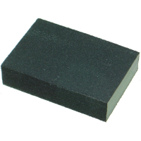 Smirghel pe burete, H25mm, B70mm, L100mm, G80