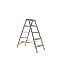 Scara Aluminiu 5 trepte, urcare ambele parti, inaltime lucru 3.10m COD 81965299