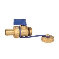 Robinet de golire 1/2" FE, maner albastru, finisaj crom EVERPRO RB-EA12B