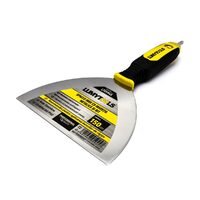 Șpaclu profesional din oțel inoxidabil LumyTools LT05945, 150 mm, cu inserție metalică și bit integrat