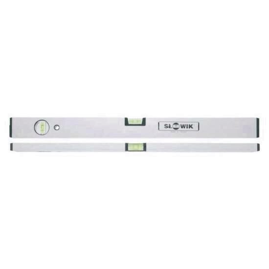 Nivela aluminiu 2 indicatori, argintie, 80cm, profi, LT17608