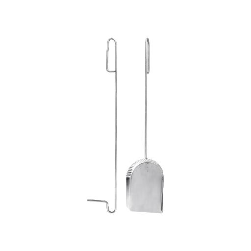 Set accesorii pentru soba - Faras si vatrai (2Buc/set) 590 mm 674081
