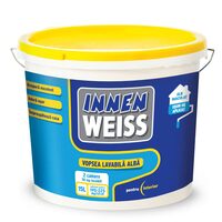 Vopsea lavabilă pentru interior Innenweiss, alb, 15 L