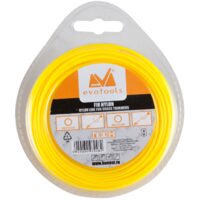 Fir nylon S: rotund 2.4mm x 15m - 654090