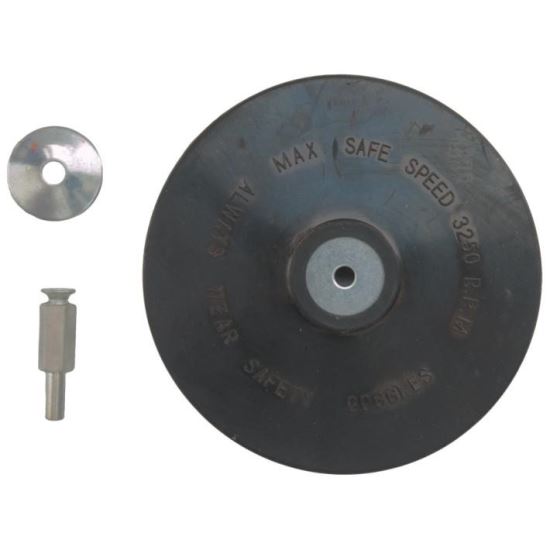 Suport circular smirghel, 150 mm, prindere scai, pentru bormasina LT08405