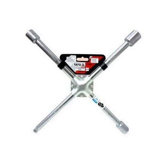 Cheie tubulara in cruce 1/2" 17x19x21 mm Yato Yt-0801