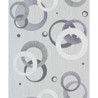 Tapet modern cu cercuri 456523 Elegantza 2020, gri, 10.05 x 0.53 m