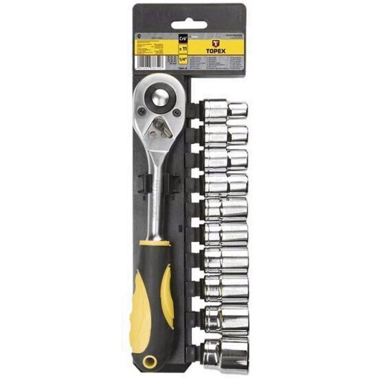 Set tubulare 11 piese 1/2" TOPEX 38D652
