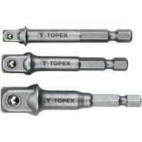 Adaptor 1/4", 3/8", 1/2",  3 piese TOPEX 38D151