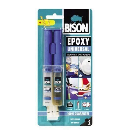 Bison epoxy universal adeziv forte 2x12 ml BISON 400006