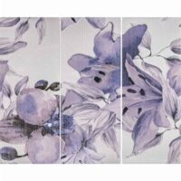 Piesa decorativa 2462 VIOLA FLOWERS LILA 50x60 cm