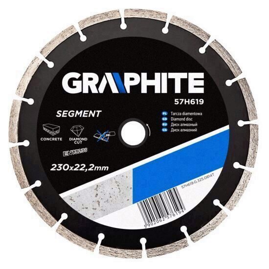 Disc diamantat segmentat GRAPHITE