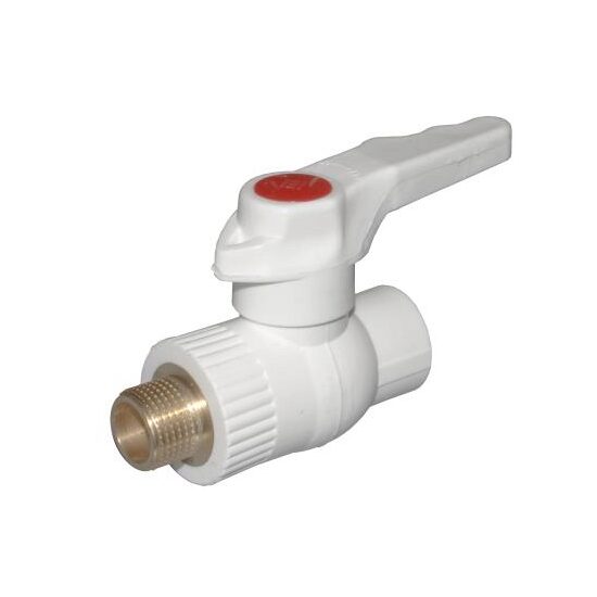 Robinet PPR sferic cu maner filet exterior EVERPRO