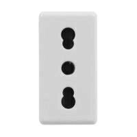 Priza standard italian 10/16A 1 modul alb GEWISS GW20203