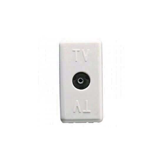 Priza TV directa, mama, 1 modul alb GEWISS GW20228
