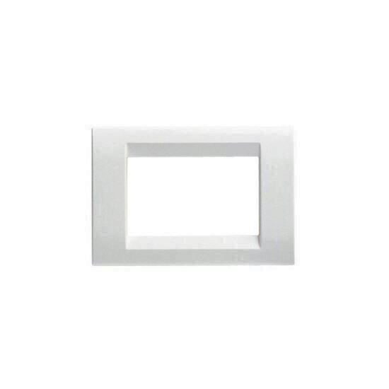 Rama ornament 3 module, alb GEWISS GW22103
