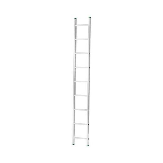 Scara simpla fixa aluminiu Alverosal, 9 trepte, inaltime 2.56 m