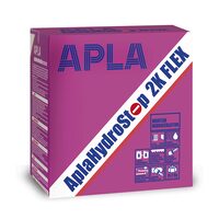Mortar hidroizolant flexibil APLA Hydrostop 2 K Flex, gri, 15,2 kg