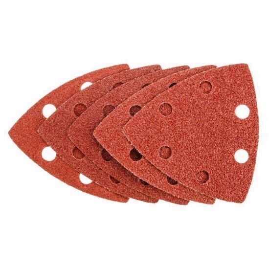 Foi abrazive velcro pentru slefuitor 83x83x83 5 buc/set GRAPHITE 56H014