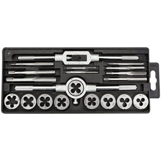Set 20 piese tarozi si filiere M3-M12 TOPEX 14A425