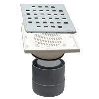 Sifon terasa cu iesire verticala SCT-H56-280-1 D[mm]: 110 EVOSANITARY 671238