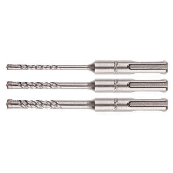 Set burghie beton SDS plus 6/8/10x110 mm 3 buc/set GRAPHITE 57H570