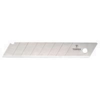 Lame cutter 18 mm 10 buc/set TOPEX 17B348