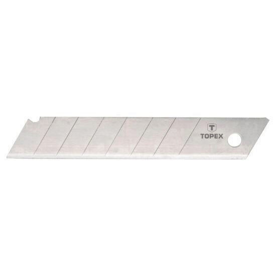 Lame cutter 18 mm 10 buc/set TOPEX 17B348