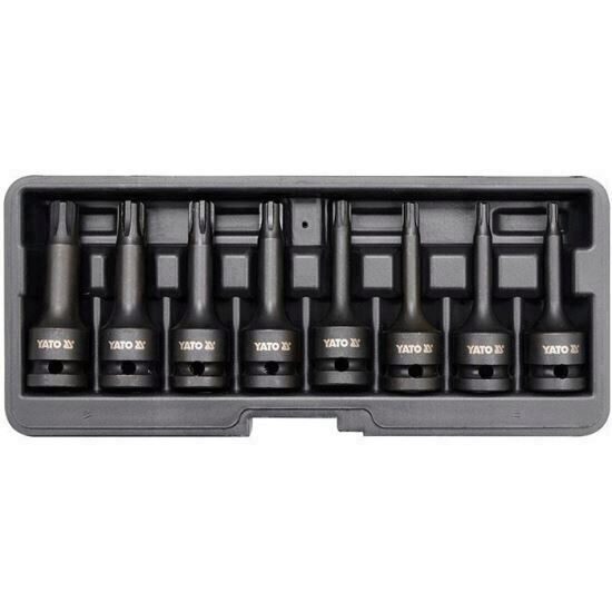 Set 8 chei impact 1/2" M5-M13 Yato Yt-1068