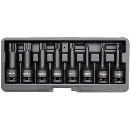 Set 8 chei impact 1/2" M5-M18 Yato Yt-1069