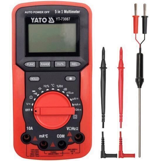 Multimetru universal 5 in 1 Yato Yt-73087