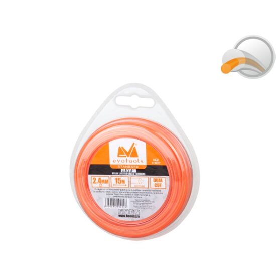 Fir nylon rotund Dual Cut 1.6mm, 15m - 674615