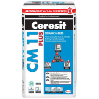 Adeziv gresie si faianta Ceresit CM 11, 25kg, alb