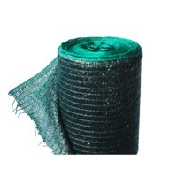 Plasa umbrire verde, rola 2x100m, 55g/m², grad umbrire 75%
