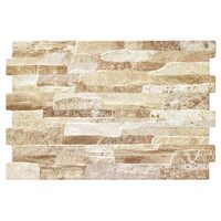 Faianta Brick Terra, tip piatra, 34x50 cm, culoare maro, finisaj mat