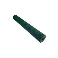 Plasa sudata plastifiata 13x13mm, gr.1.4mm, rola 10M, verde