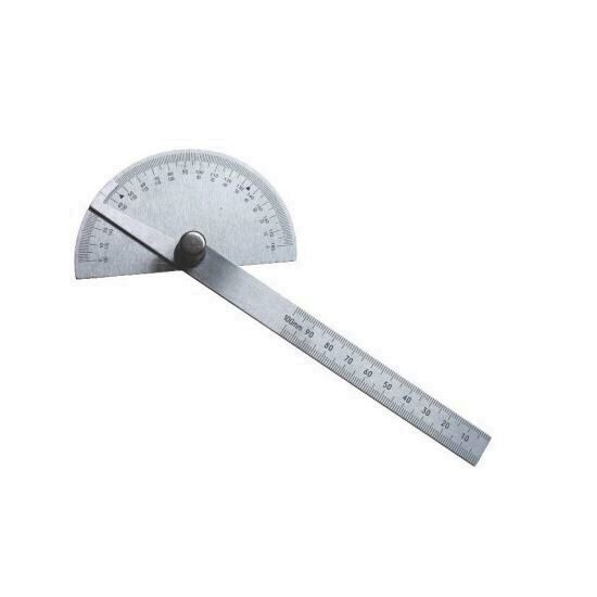 Echer reglabil inox tip raportor 200 mm LUMYTOOLS LT18373