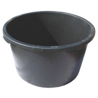 Vas rotund din cauciuc pentru construcții LumyTools LT06896, capacitate 65 L, diametru 60 cm, înălțime 32 cm