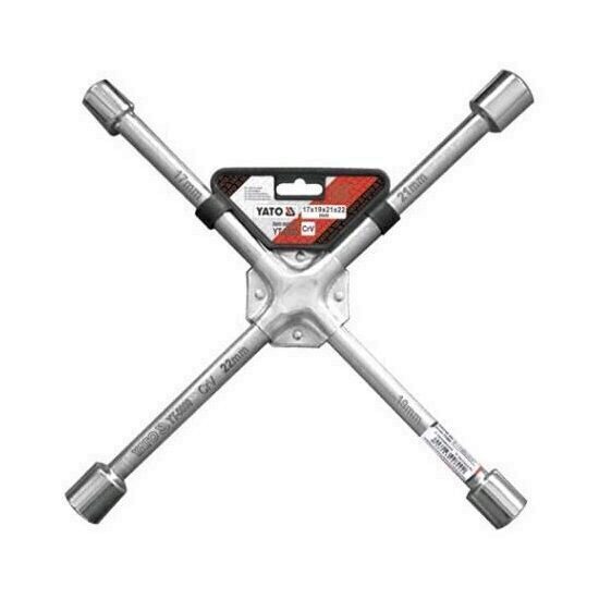 Cheie tubulara in cruce auto Cr-V 17x19 mm Yato Yt-0800