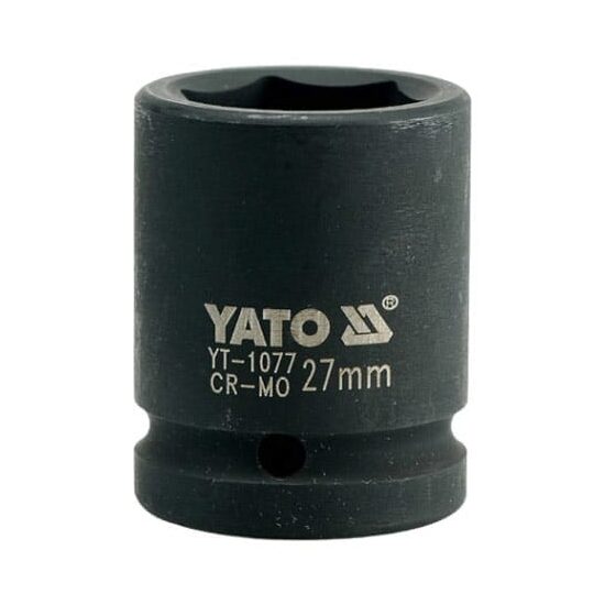 Cheie tubulară impact hexagonala 3/4" 27 mm YATO YT-1077