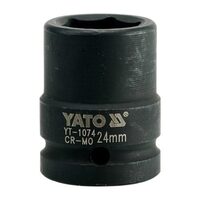Cheie tubulară impact hexagonala 3/4" 24 mm YATO YT-1074