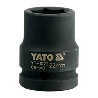 Cheie tubulară impact hexagonala 3/4" 22 mm YATO YT-1072