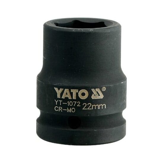 Cheie tubulară impact hexagonala 3/4" 22 mm YATO YT-1072