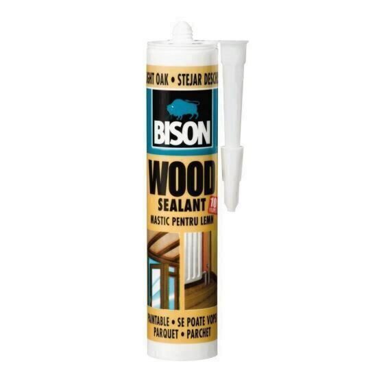 Wood sealant mastic lemn 300 ml BISON