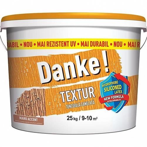 Tencuiala structurata Danke Textur, Nuanta Maro Accent, 25 kg