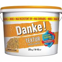 Tencuiala structurata Danke Textur, Nuanta Orange Accent, 25 kg