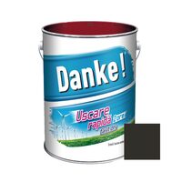 Vopsea alchidica cu uscare rapida pentru lemn / metal DANKE interior / exterior NEGRU 4 L